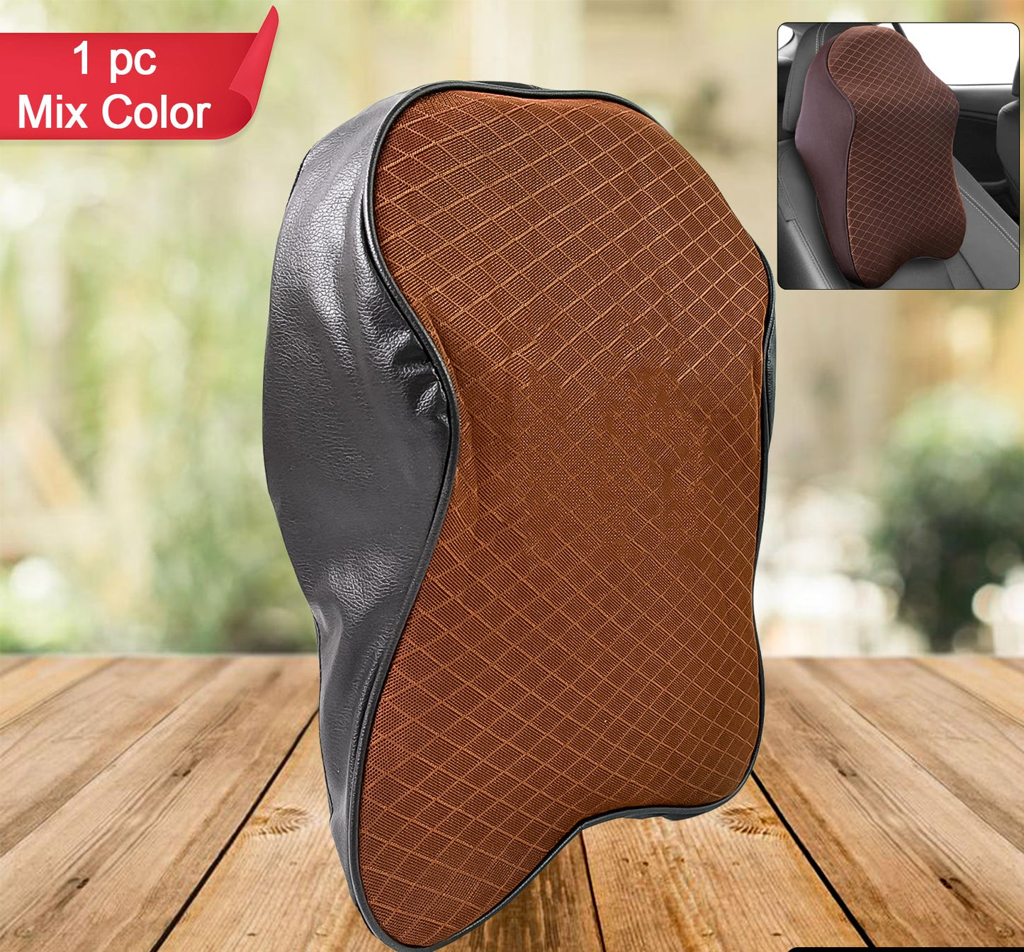 Car Neck Pillow Car Neck Headrest Pillow Memory Foam Car Accessories Cushion Car Seat Head Support Neck Protector Car Seat Neck Pillowfor Driving (1 Pc)