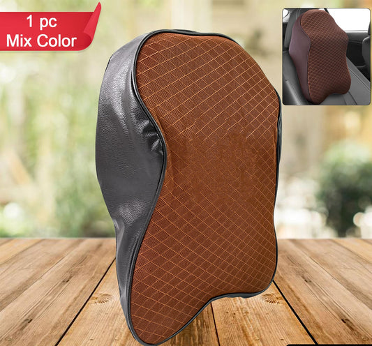 Car Neck Pillow Car Neck Headrest Pillow Memory Foam Car Accessories Cushion Car Seat Head Support Neck Protector Car Seat Neck Pillowfor Driving (1 Pc)