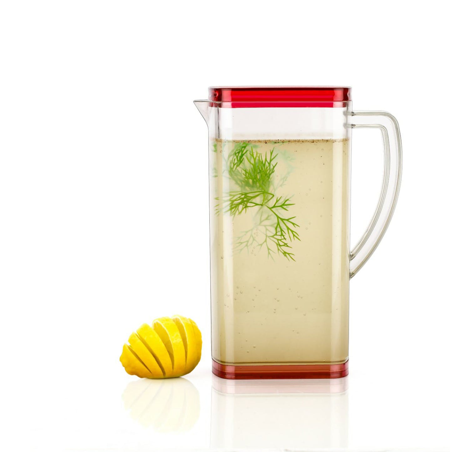 Square Jug  2000ml  For Carrying Water And Types Of Juices And Beverages And All.
