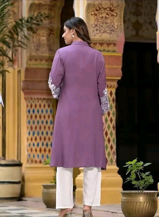Embroidery kurta pant