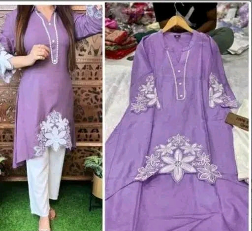 Embroidery kurta pant