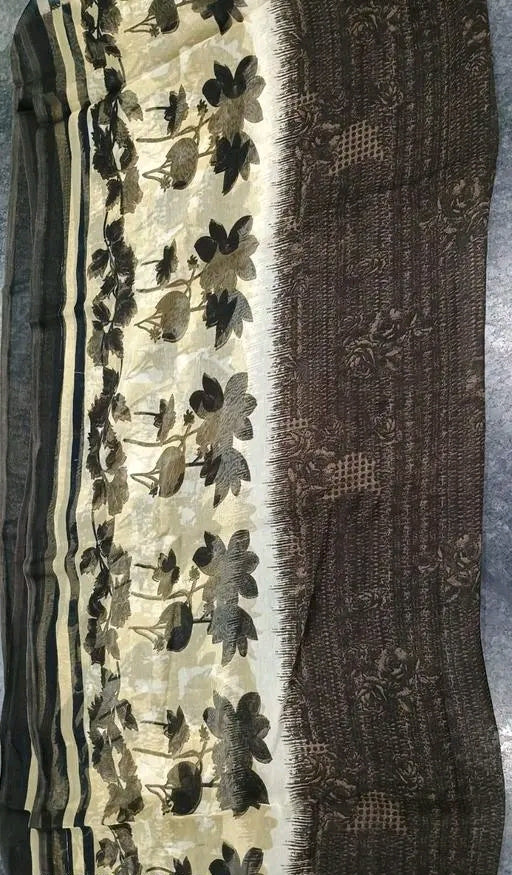 Polyster/Crepe fabric-Women's Multicolor Solid Suits & Dress Materials