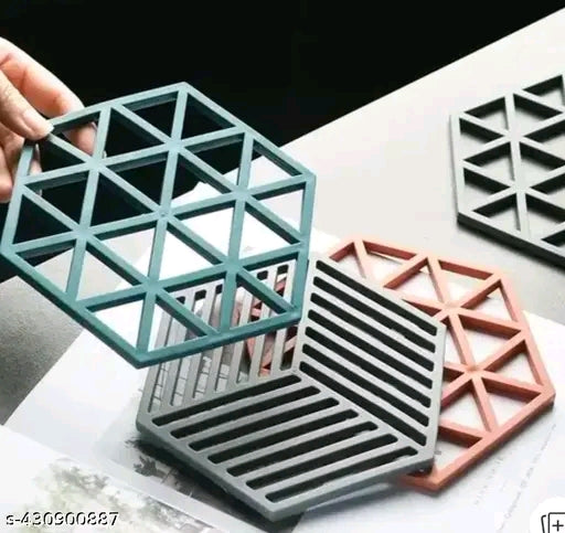 Graceful Place Mats(Silicone)4pcs