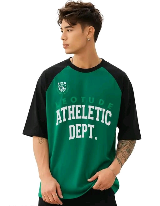 Men Cotton Blend Oversize